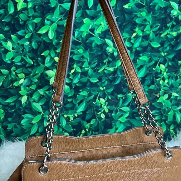 Nine West brown camel color shoulder bag - Picture 4 of 16